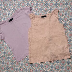 🌟❣️4/$10❣️🌟GAP Kids XS(4/5) Purple and pink top bundle